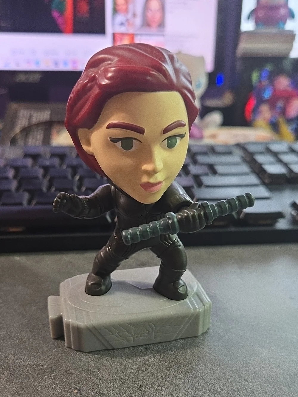 2019 Avengers Endgame McDonald's Happy Meal Toy- Black Widow #16